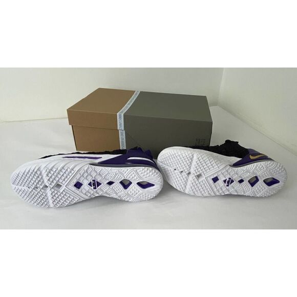 NIB Nike LeBron 18 Lakers Basketball Shoes Sneakers Black Purple Men\'s Size 10.5 main image 9